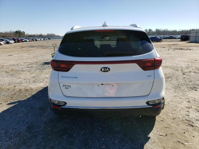 KNDPN3AC4M7934346 - 2021 KIA SPORTAGE EX WHITE photo 6