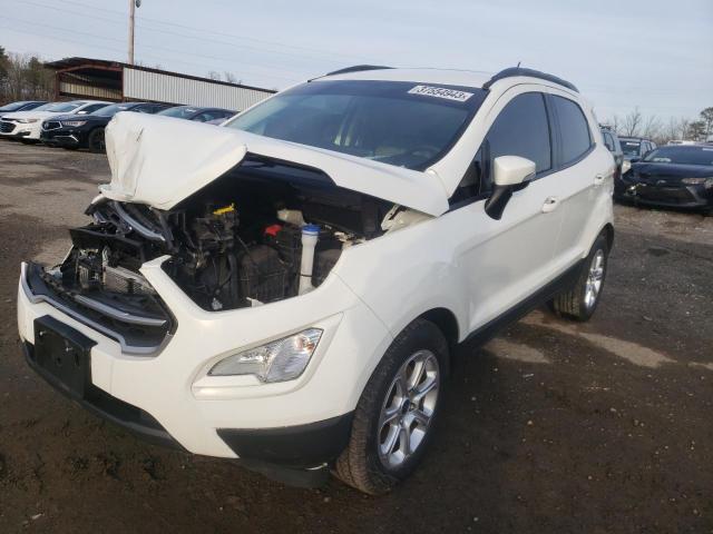 MAJ3S2GE9KC283977 - 2019 FORD ECOSPORT SE WHITE photo 1