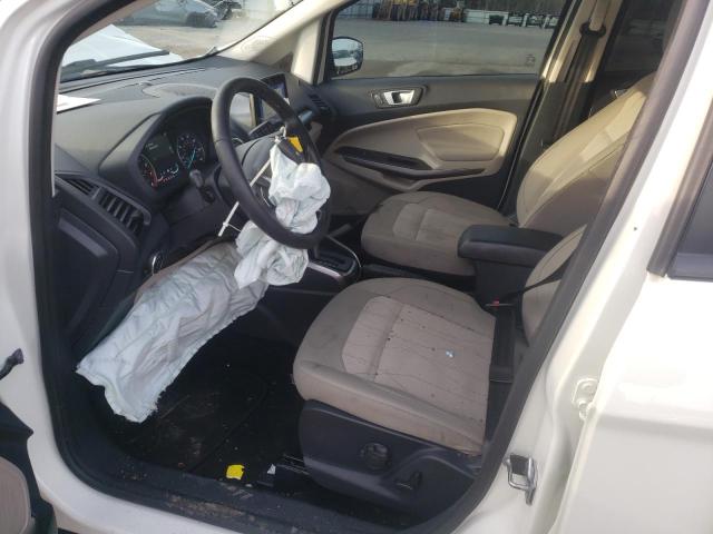 MAJ3S2GE9KC283977 - 2019 FORD ECOSPORT SE WHITE photo 7