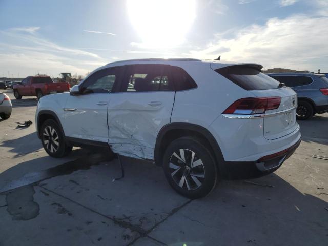 1V2DC2CA3NC224618 - 2022 VOLKSWAGEN ATLAS CROS Белый фото 2