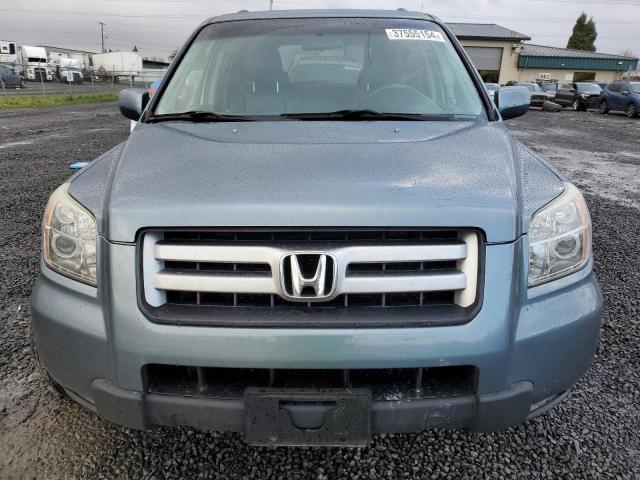 2HKYF18726H561157 - 2006 HONDA PILOT EX BLUE photo 5