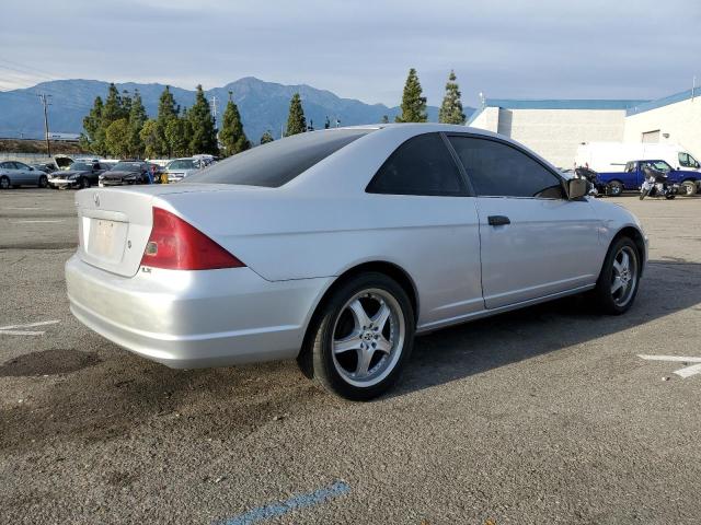 1HGEM21561L029536 - 2001 HONDA CIVIC LX SILVER photo 3