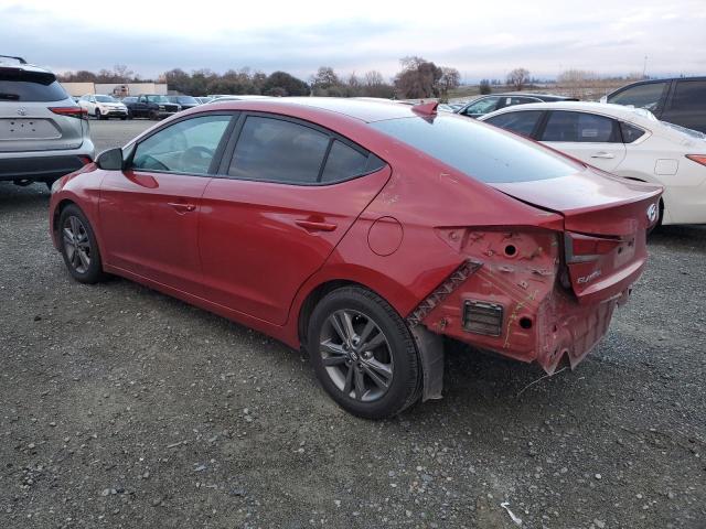 5NPD84LF4HH007582 - 2017 HYUNDAI ELANTRA SE BURGUNDY photo 2