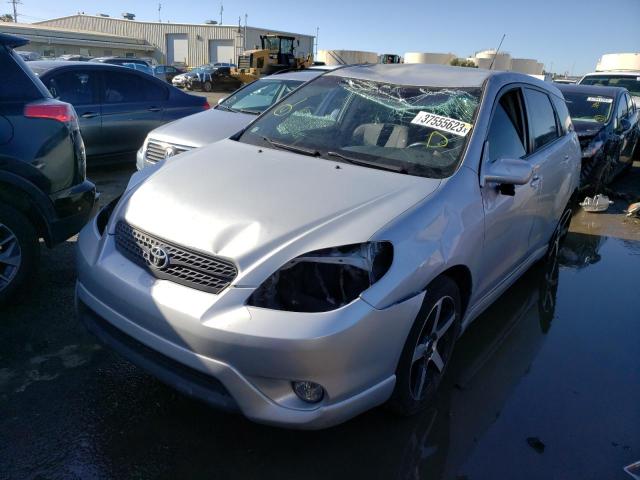 2T1KR32E25C442980 - 2005 TOYOTA COROLLA MA XR SILVER photo 1