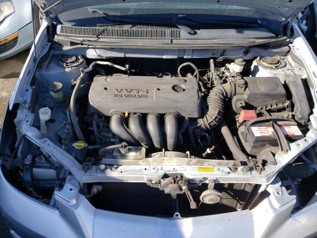2T1KR32E25C442980 - 2005 TOYOTA COROLLA MA XR SILVER photo 11