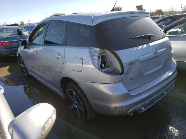 2T1KR32E25C442980 - 2005 TOYOTA COROLLA MA XR SILVER photo 2