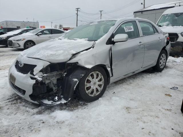 1NXBU40E79Z112442 - 2009 TOYOTA COROLLA BASE SILVER photo 1