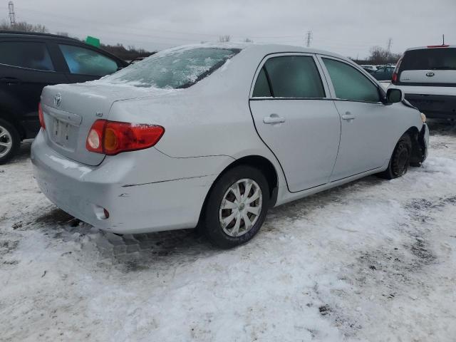 1NXBU40E79Z112442 - 2009 TOYOTA COROLLA BASE SILVER photo 3