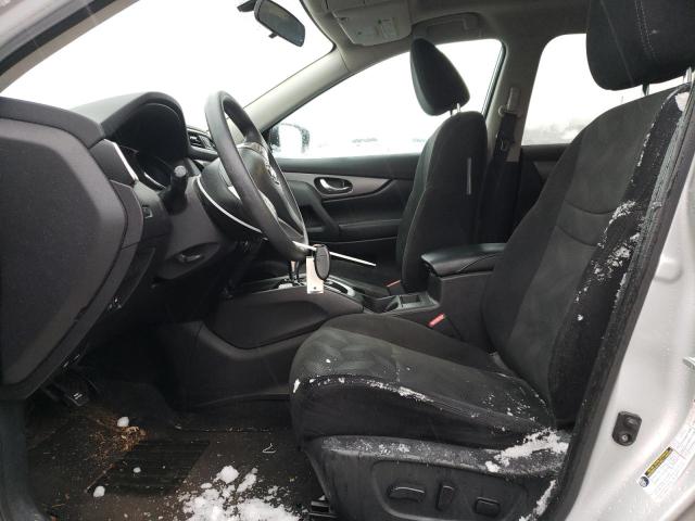 5N1AT2MV7GC772609 - 2016 NISSAN ROGUE S SILVER photo 7