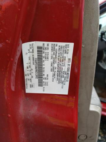 1FAHP35N69W213992 - 2009 FORD FOCUS SE RED photo 12