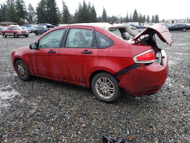 1FAHP35N69W213992 - 2009 FORD FOCUS SE RED photo 2