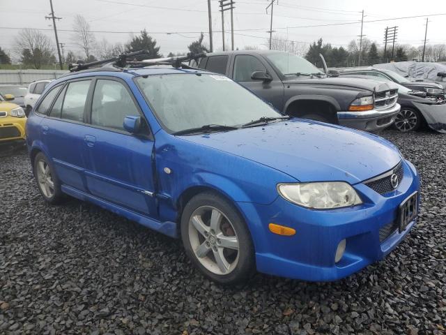 JM1BJ245631107141 - 2003 MAZDA PROTEGE PR5 蓝色 照片 4