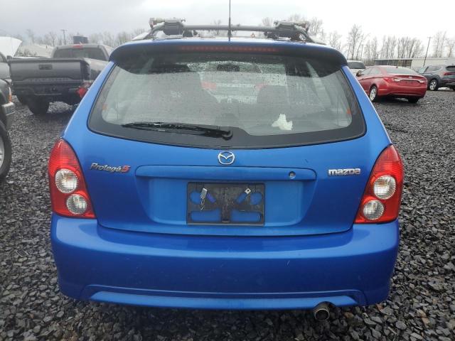 JM1BJ245631107141 - 2003 MAZDA PROTEGE PR5 蓝色 照片 6
