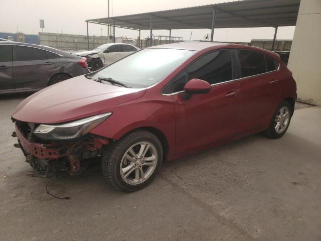 3G1BE6SM2HS598683 - 2017 CHEVROLET CRUZE LT RED photo 1