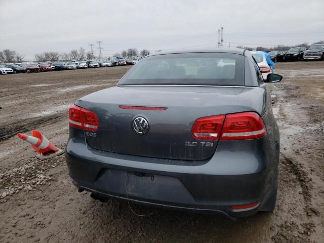 WVWFW7AH3CV016108 - 2012 VOLKSWAGEN EOS LUX GRAY photo 6