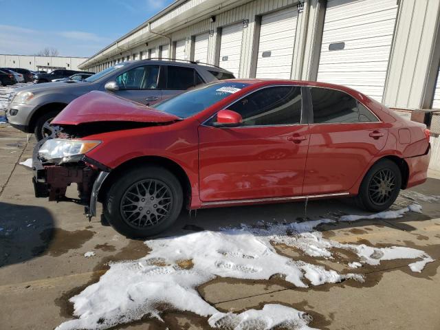 4T1BF1FK0DU711696 - 2013 TOYOTA CAMRY L RED photo 1