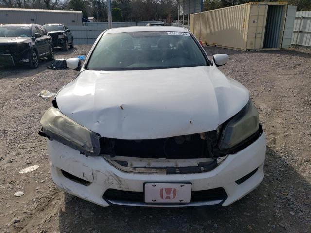 1HGCR2F35FA001858 - 2015 HONDA ACCORD LX WHITE photo 5