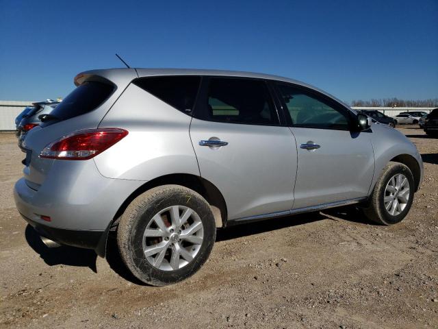 JN8AZ1MU7EW408310 - 2014 NISSAN MURANO S SILVER photo 3