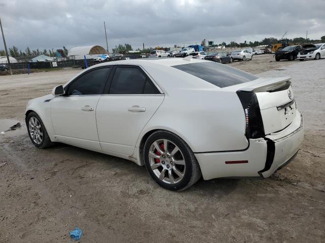 1G6DV57V390101034 - 2009 CADILLAC CTS HI FEATURE V6 WHITE photo 2