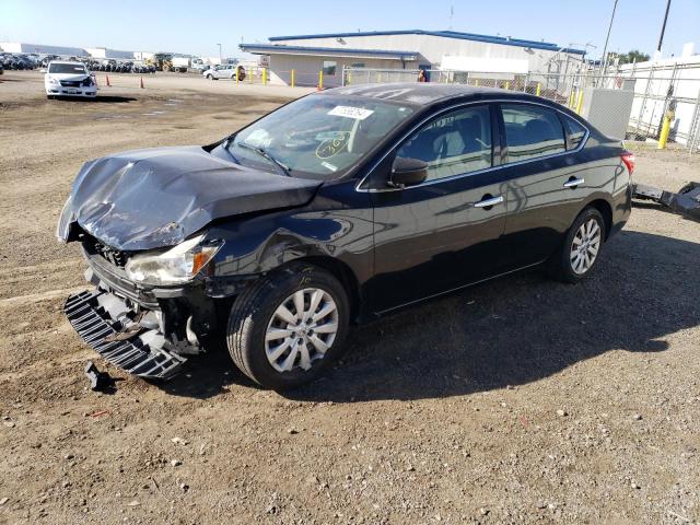 3N1AB7AP2GY278730 - 2016 NISSAN SENTRA S BLACK photo 1