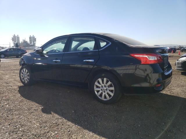 3N1AB7AP2GY278730 - 2016 NISSAN SENTRA S BLACK photo 2