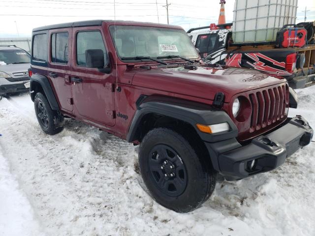 1C4HJXDN5NW187769 - 2022 JEEP WRANGLER U SPORT RED photo 4