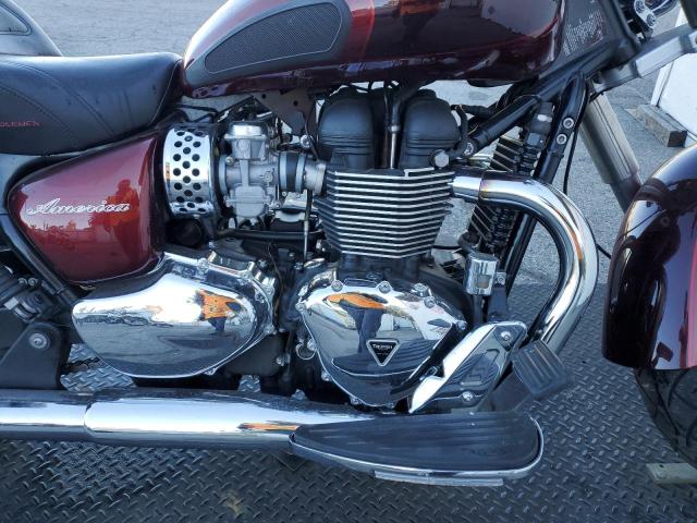 SMT905RN1ET622276 - 2014 TRIUMPH MOTORCYCLE AMERICA BURGUNDY photo 5