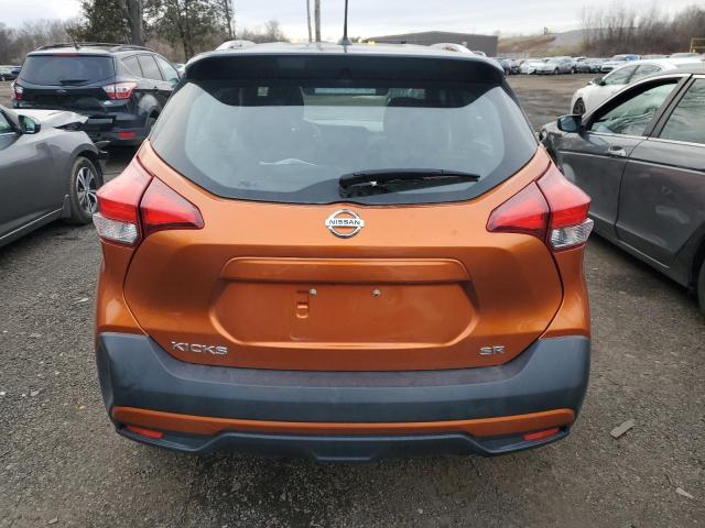 3N1CP5CU6JL527262 - 2018 NISSAN KICKS S ORANGE photo 6