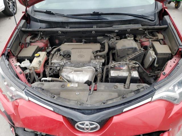 2T3BFREV3GW472926 - 2016 TOYOTA RAV4 LE RED photo 12