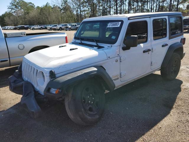 1C4HJXDM1MW538165 - 2021 JEEP WRANGLER U SPORT WHITE photo 1