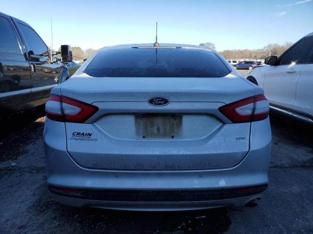 3FA6P0H76GR222064 - 2016 FORD FUSION SE SILVER photo 6