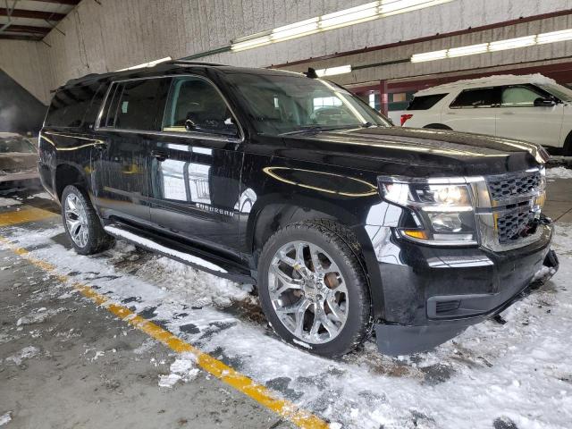 1GNSKHKCXHR191689 - 2017 CHEVROLET SUBURBAN K1500 LT BLACK photo 4