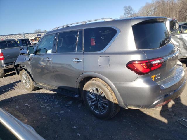 JN8AZ2NE4L9255538 - 2020 INFINITI QX80 LUXE GRAY photo 2