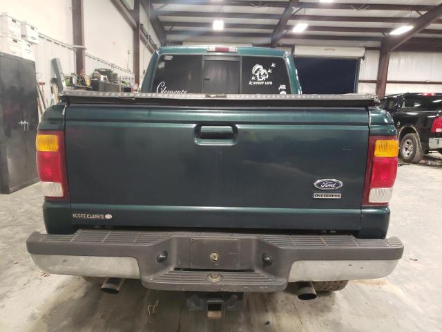 1FTYR10C6WTA66133 - 1998 FORD RANGER GREEN photo 6