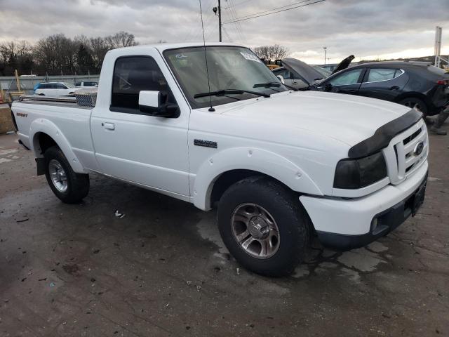 1FTYR10U57PA19341 - 2007 FORD RANGER WHITE photo 4