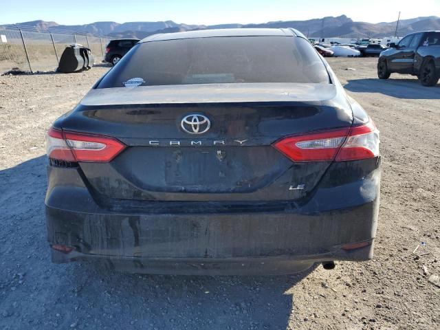 4T1B11HK2JU616502 - 2018 TOYOTA CAMRY L BLACK photo 6