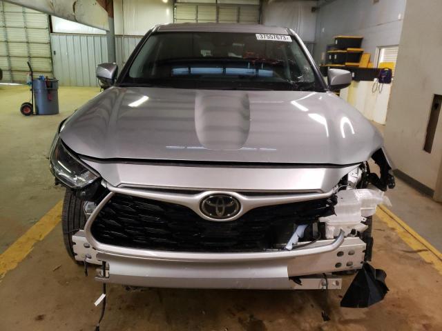 5TDZZRAH5MS065578 - 2021 TOYOTA HIGHLANDER L SILVER photo 5