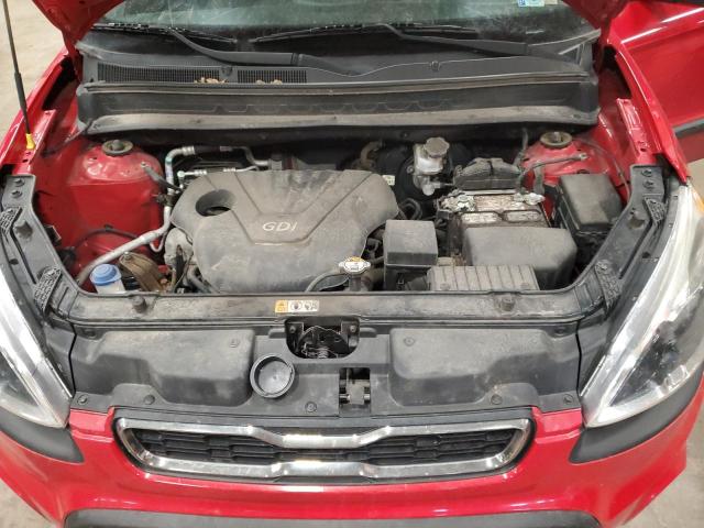 KNDJT2A5XD7623463 - 2013 KIA SOUL RED photo 11