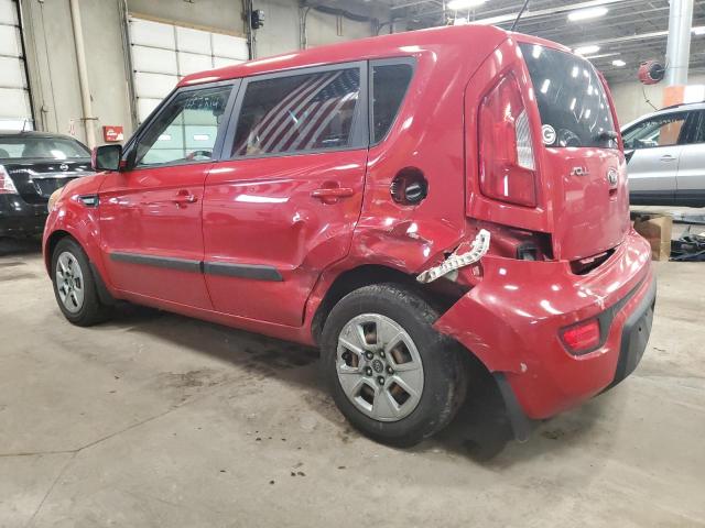 KNDJT2A5XD7623463 - 2013 KIA SOUL RED photo 2