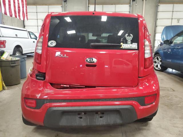 KNDJT2A5XD7623463 - 2013 KIA SOUL RED photo 6