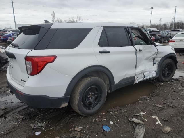 1FM5K8AW3LGB30475 - 2020 FORD EXPLORER POLICE INTERCEPTOR WHITE photo 3