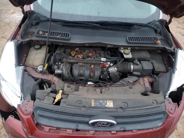 1FMCU0F74EUA37277 - 2014 FORD ESCAPE S ORANGE photo 12