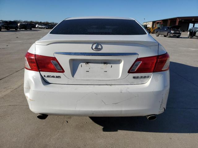 JTHBJ46G672056491 - 2007 LEXUS ES 350 WHITE photo 6