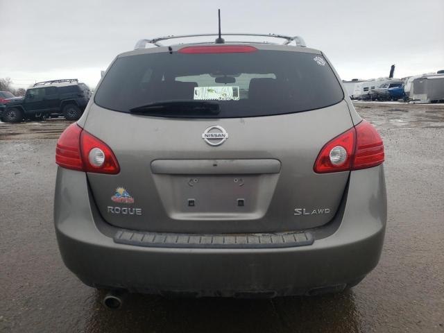 JN8AS58V38W143288 - 2008 NISSAN ROGUE S SILVER photo 6