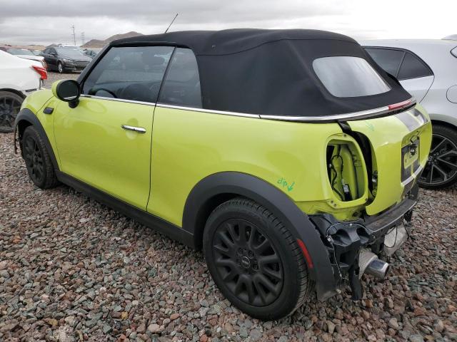 WMW23DL00N3P25281 - 2022 MINI COOPER GREEN photo 2