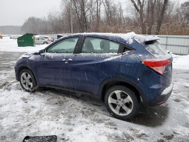 3CZRU6H31HM700657 - 2017 HONDA HR-V LX BLUE photo 2