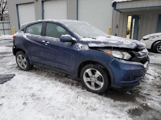 3CZRU6H31HM700657 - 2017 HONDA HR-V LX BLUE photo 4