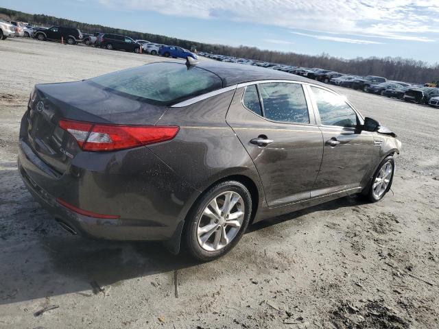 5XXGN4A63CG018103 - 2012 KIA OPTIMA EX GRAY photo 3