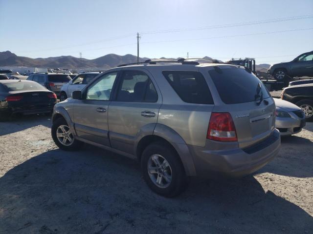 KNDJD733855471511 - 2005 KIA SORENTO EX BEIGE photo 2