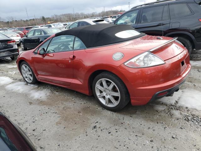 4A37L3ET9BE003265 - 2011 MITSUBISHI ECLIPSE SPYDER GT RED photo 2